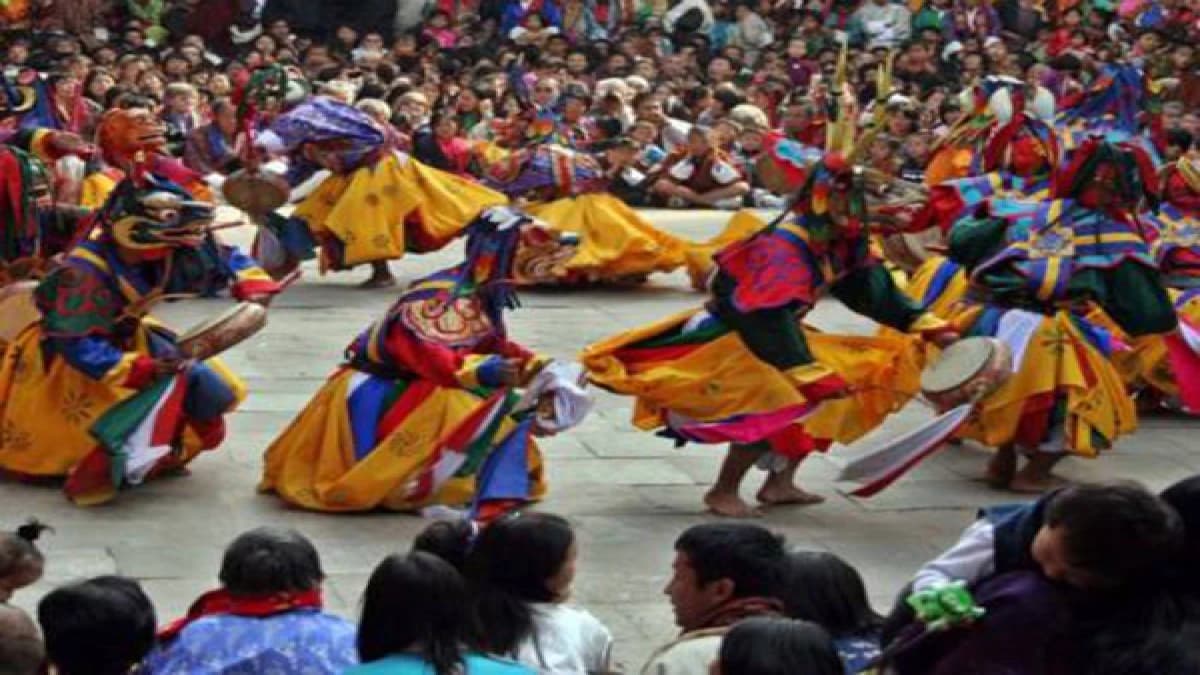 Mask-Dance-During-Festival-in-Bhutan