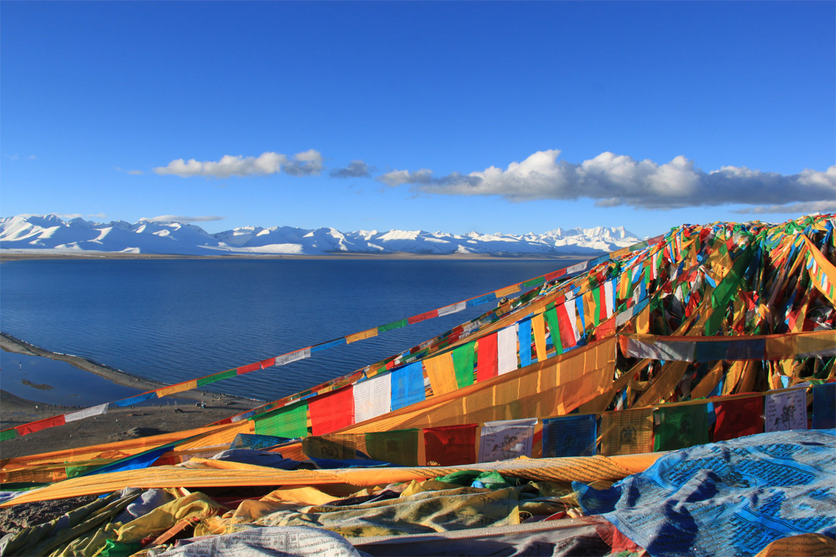 Namtso Lake in Tibet 