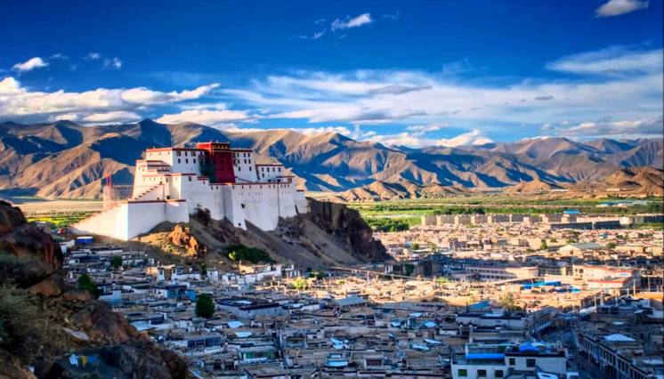 Potala Palace and Lhasa City