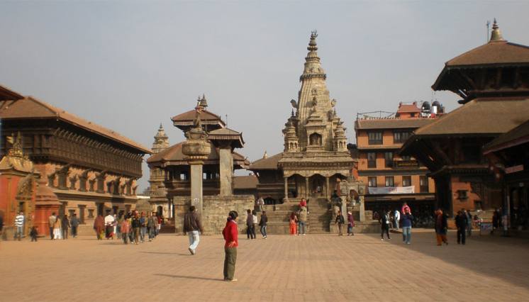 Bhaktapur Durbar Squire in Nepal 