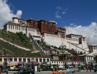 Potala palace in Lhasa 