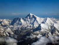Himalayas view from Mountain flight 
