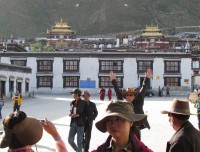 Tashilampo Monastery in Shigatse